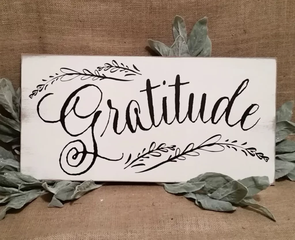 Gratitude