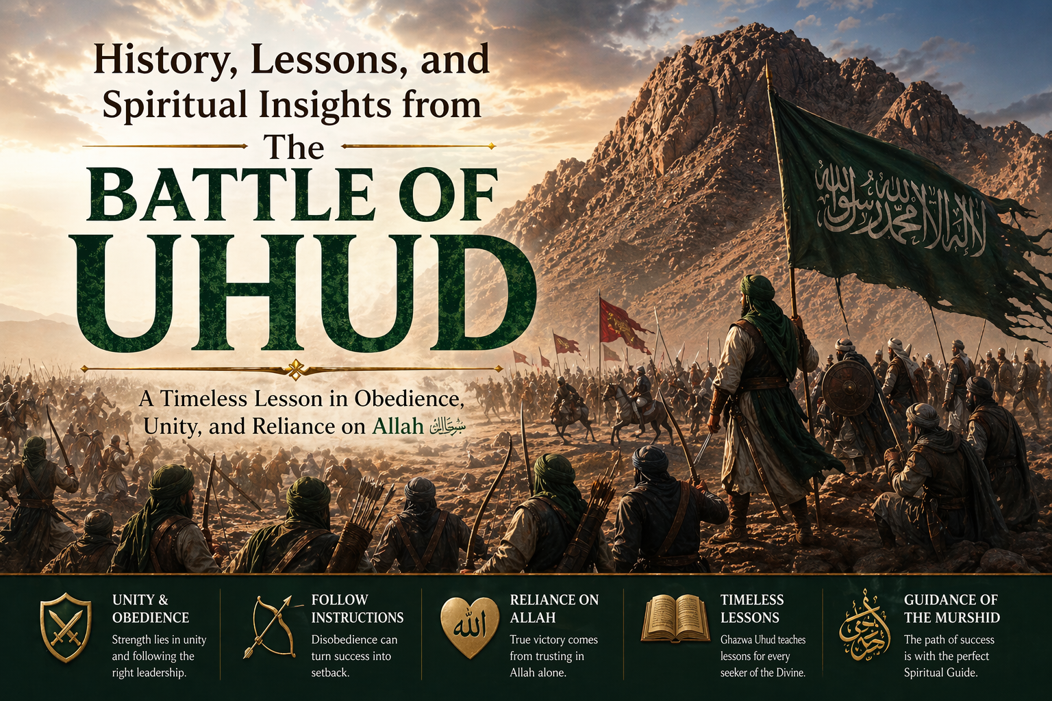 History, Lessons, and Spiritual Insights from The Battle of Uhud